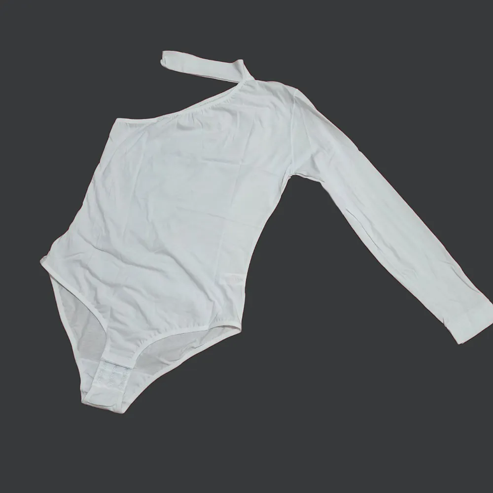 Romie Cotton Bodysuit Merlin Code 7015 (2) بادی رومی نخی مرلین کد 7015 badi romi nakhi sefid merlin code 7015 - badi yek taraf astin dar zananeye shik