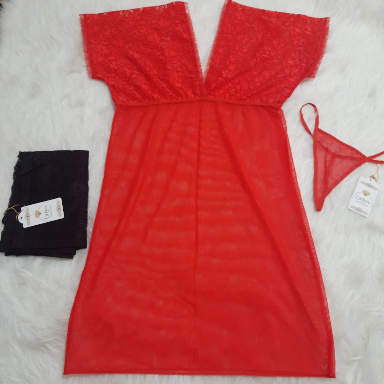 076 1 لباس خواب سایز بزرگ Delwin کد 076