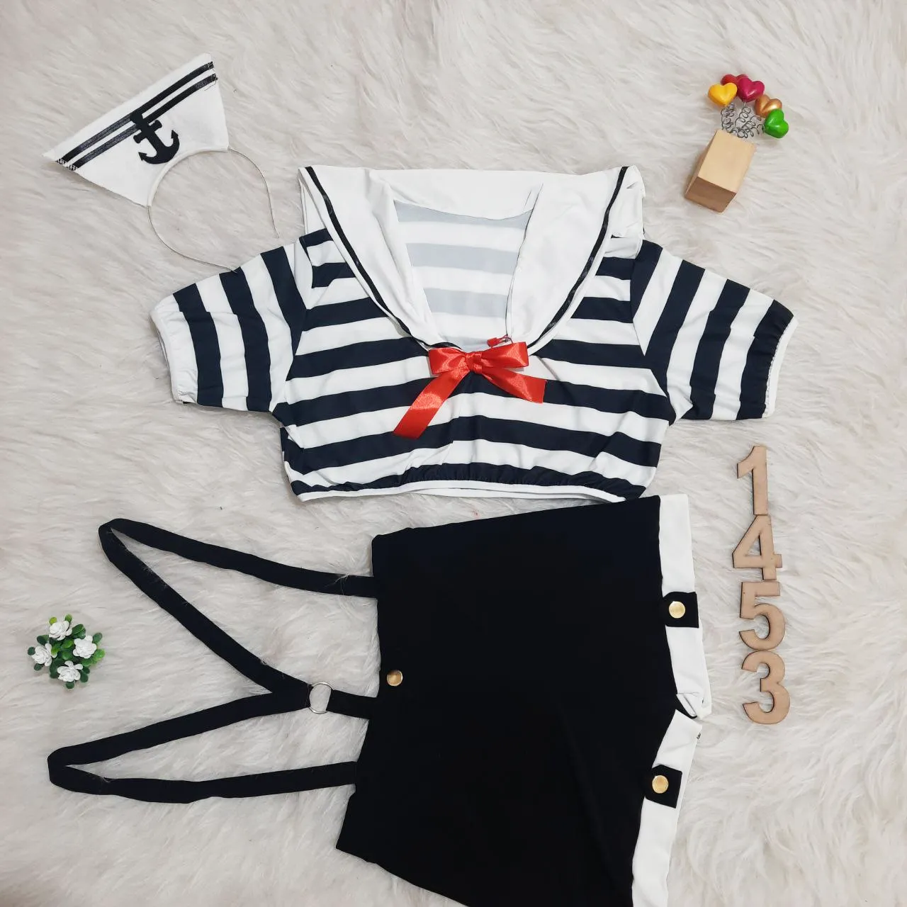 1453 (1) کاستوم ملوانی سه تکه Sita کد 1453