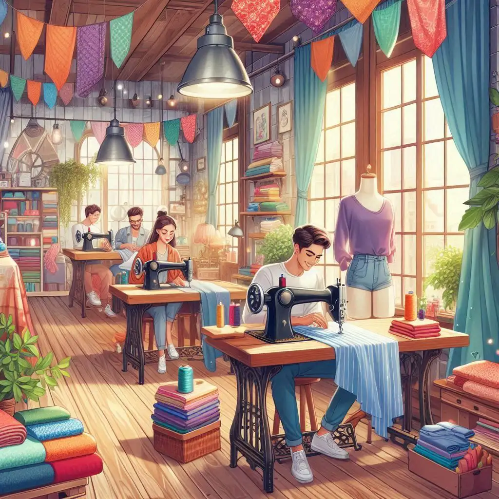 نحوه تولید لباس مرحله به مرحله