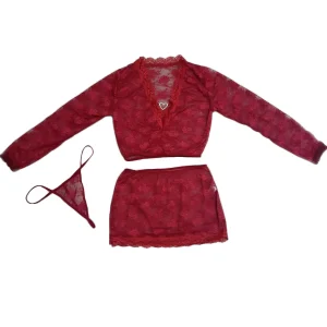 ست کراپ و دامن Anahel کد 7027