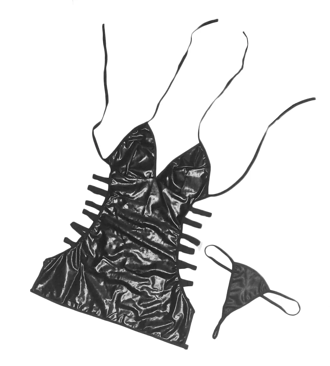 7110 (1) لباس خواب یا بادی فانتزی پشت بندی Anahel کد 7110