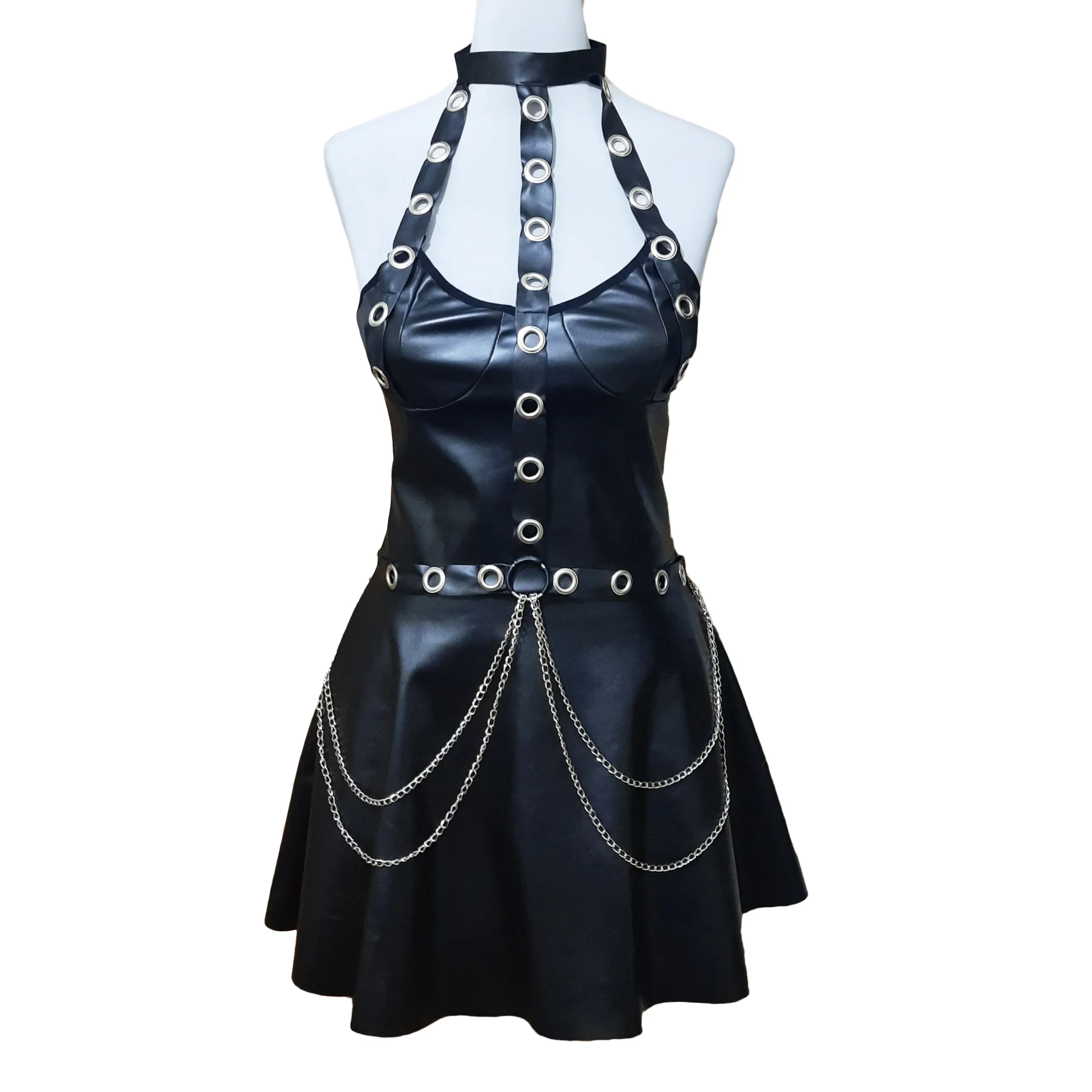 9156 (1) تونیک پانچی طرح چرم Tanish کد 9156