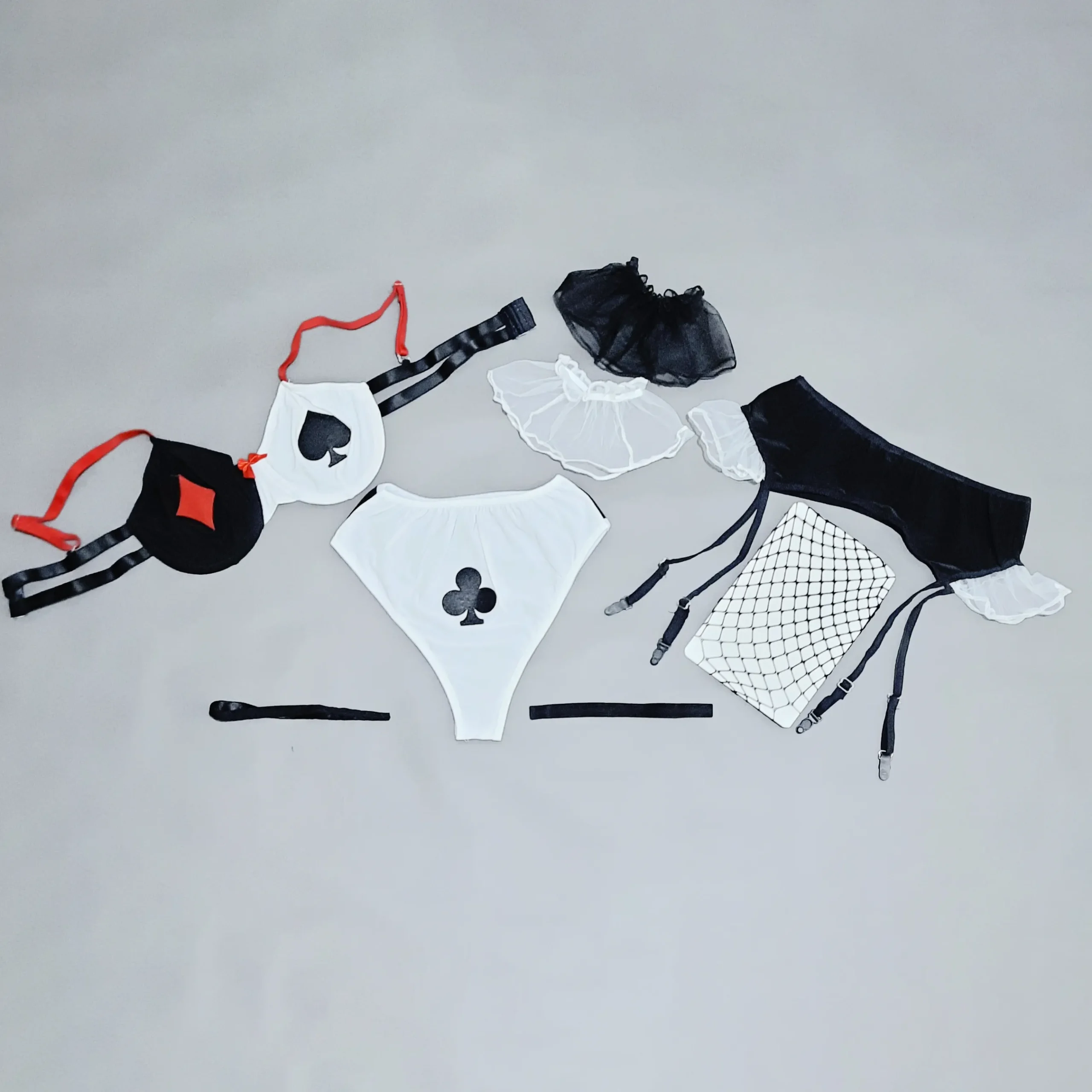 2124 (2) ست فانتزی شش تکه طرح پاسور Gap کد 2124