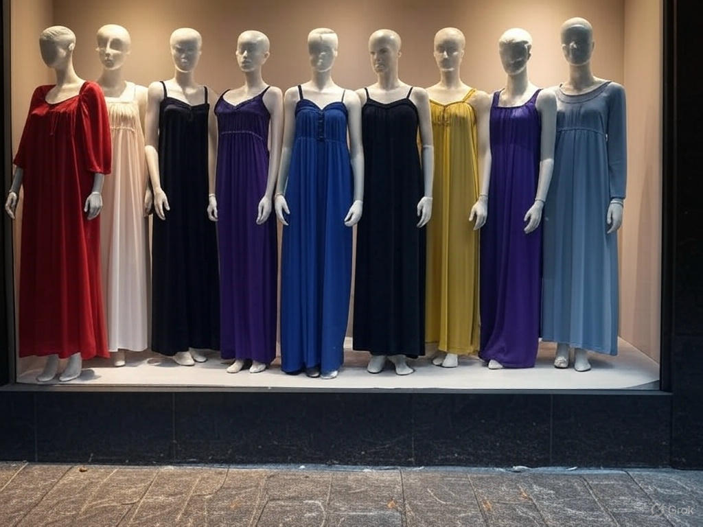 بهترین رنگها و مدلهای لباس خواب زنانه بر اساس رنگ پوست