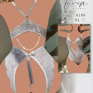 بادی فانتزی فاق باز مرواریدی Lavin کد 4189