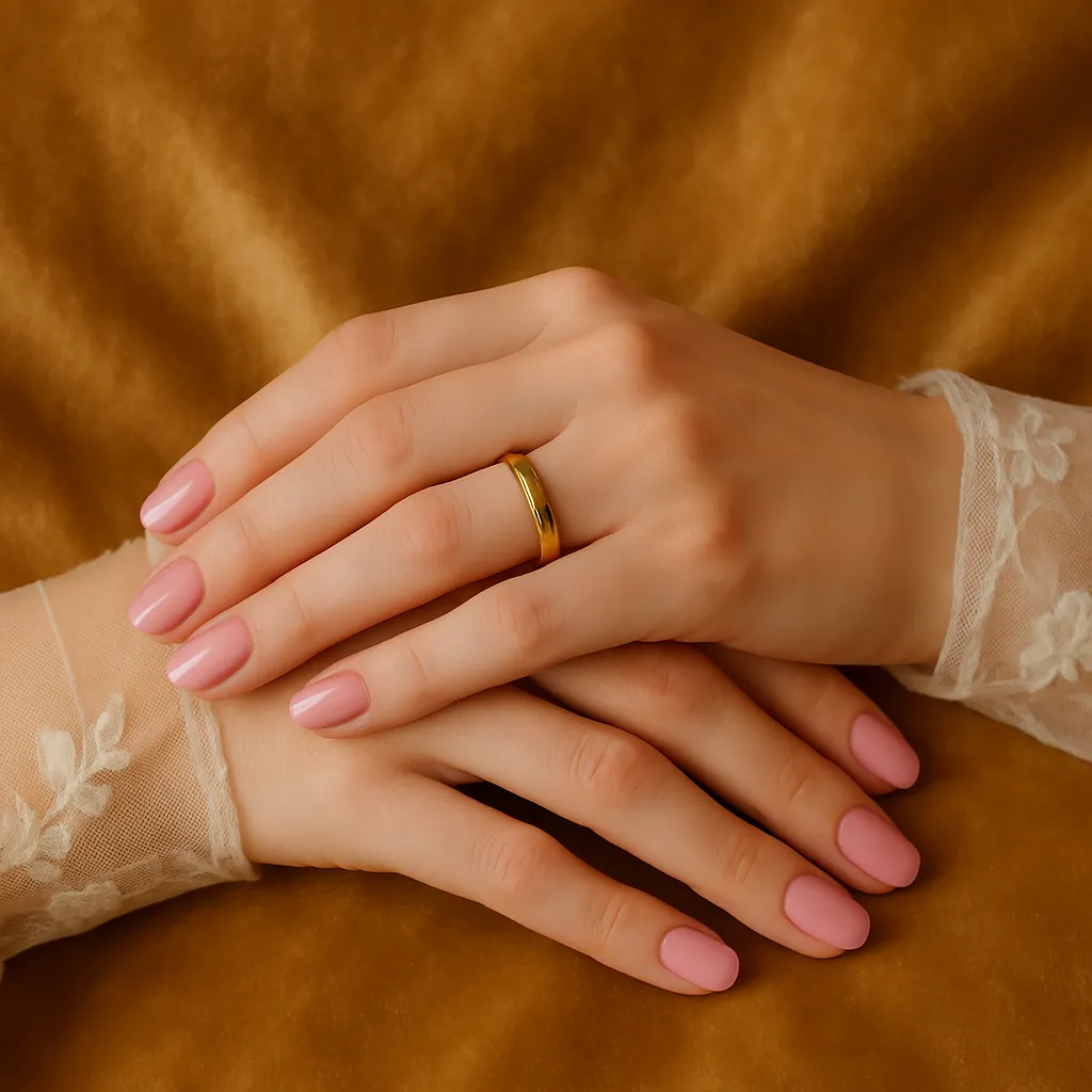 رنگ لاک ناخن با لباس خواب