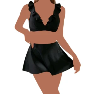 ست شورت و سوتین و دامن Katrin کد 8032