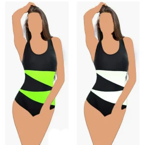 مایو ضد کلر اسلیپ زنانه شهره کد 9372 (بسته 4تایی)