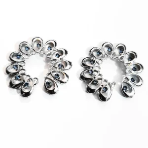 نیپل گلبرگی نگین آبی کد 1327