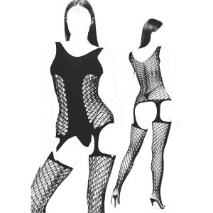 بادی استاکینگ یکسره فاق باز کد ۲۳۶۵۴